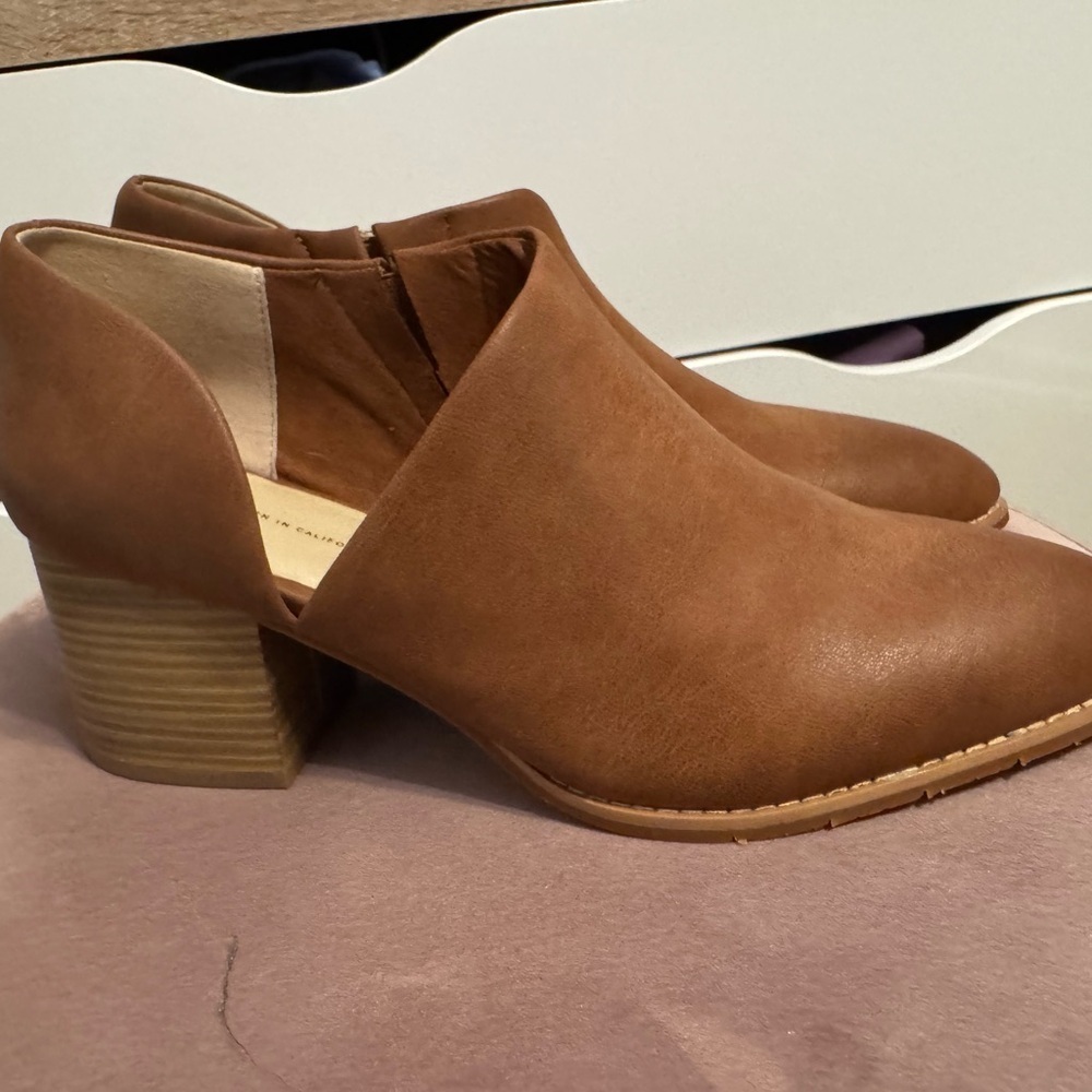 Tan Booties - Picture 2 of 4